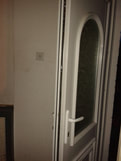 UPVC door Northamptonshire after replacement lock fitted by one of our repair team.